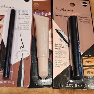 Eyeliner, Hydration, and Mascara Set - Black